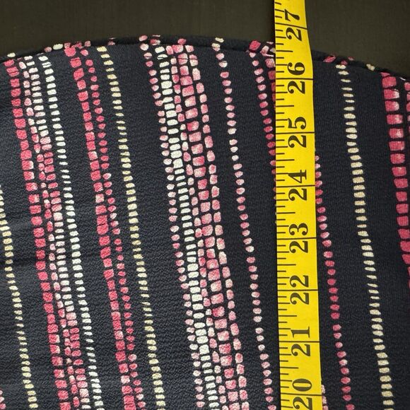 Tea Please Peasant Womens 1X Pink Black dots Balloon Sleeves Boho Blouse Top - Picture 9 of 10